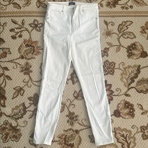Abercrombie Women's White Jeans